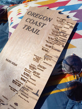Oregon Coast Trail Wood Map