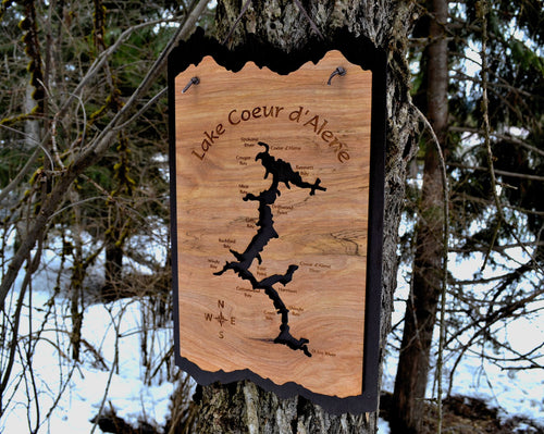 Lake Coeur d'Alene Sign