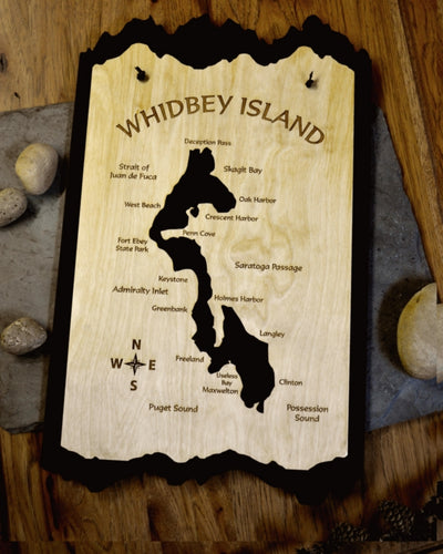 Whidbey Island Map